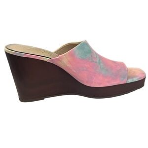 Jessica Simpson Tye Dye Wedge Sandals Women’s